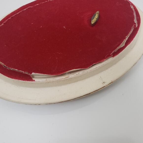 Vintage Trinket Floral Fine Porcelain Music Jewelry Box by Casual Ltd Ed 1995 - Picture 4 of 8